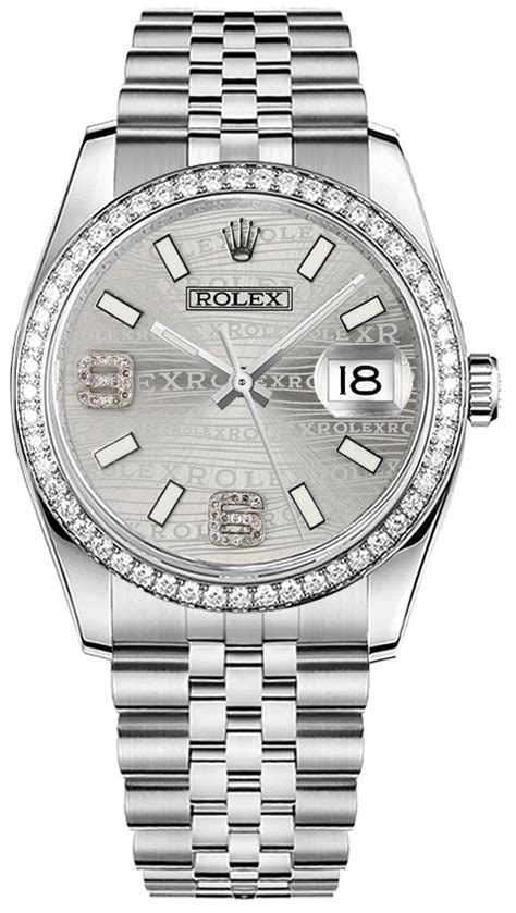 women's rolex datejust 36 diamond luxury watch reference 116244|rolex datejust 36 price new.